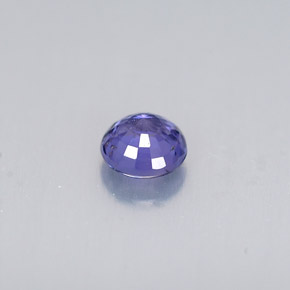 0,43 ctw natürlicher blauer Saphir, Rundschliff, VS