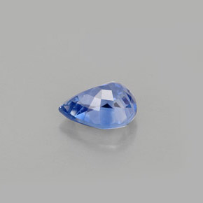 0,93 ctw natürlicher blauer Saphir, Birnenform, VVS-VS
