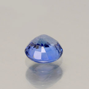 0,54 ctw natürlicher blauer Saphir, Rundschliff, VS