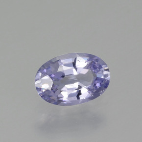 0,58 ctw natürlicher blauer Saphir, Oval Schliff, VVS-VS