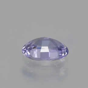 0,58 ctw natürlicher blauer Saphir, Oval Schliff, VVS-VS