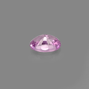 0,61 ctw natürlicher violetter Saphir, Oval Schliff, VVS-VS