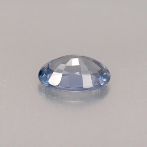 0,56 ctw natürlicher blauer Saphir, Oval Schliff, VVS-VS