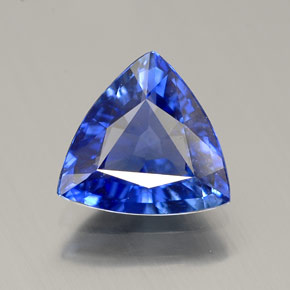 1,85 ctw natürlicher blauer Saphir, Trillion, VS