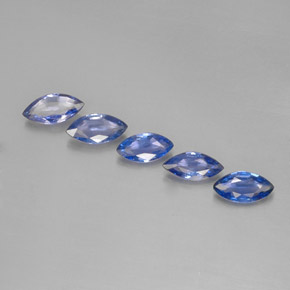  ct natürliche blauer Saphir-Edelsteine, Marquise, VVS-VS