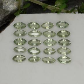 3,22 ct natürliche grüner Saphir-Edelsteine, Marquise, VS