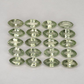  ct natürliche grüner Saphir-Edelsteine, Marquise, VS