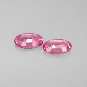  ct natürliche rosafarbener Saphir-Edelsteine, Oval Schliff, VS