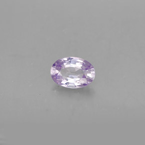 0,53 ctw natürlicher violetter Saphir, Oval Schliff, VVS-VS