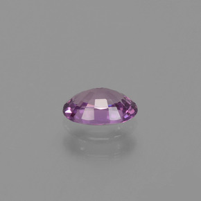 0,57 ctw natürlicher violetter Saphir, Oval Schliff, VVS-VS