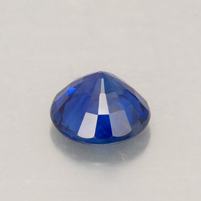 1,02 ctw natürlicher blauer Saphir, Rundschliff, VS