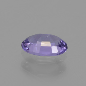 0,51 ctw natürlicher violetter Saphir, Oval Schliff, VVS-VS