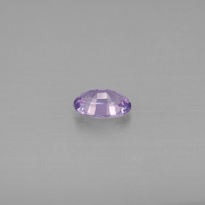 0,52 ctw natürlicher violetter Saphir, Oval Schliff, IF