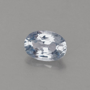 0,60 ctw natürlicher blauer Saphir, Oval Schliff, VVS-VS