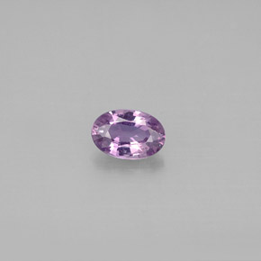 0,59 ctw natürlicher violetter Saphir, Oval Schliff, VS