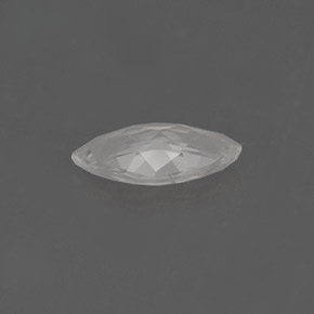0,54 ctw natürlicher weißer Saphir, Marquise, VVS