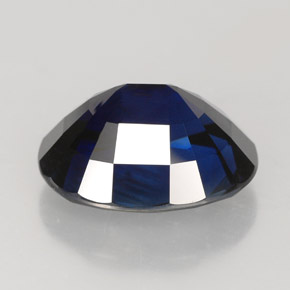5,95 ctw natürlicher blauer Saphir, Oval Schliff, VVS