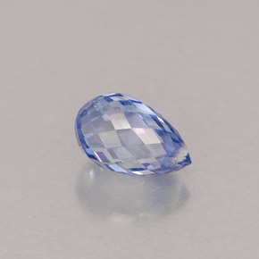 1,11 ctw natürlicher blauer Saphir, Briolette, VS