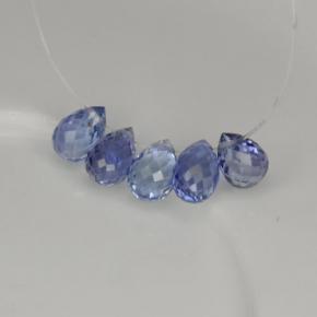  ct natürliche blauer Saphir-Edelsteine, Briolette, VVS-VS