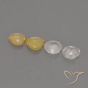 1,16 ct natürliche mehrfarbiger Saphir-Edelsteine, Herzform, VVS-VS