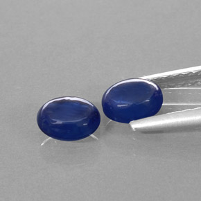  ct natürliche blauer Saphir-Edelsteine, Transparent, Transparent / Lichtdurchlässig