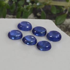 2,27 ct natürliche blauer Saphir-Edelsteine, Oval Schliff, Transparent