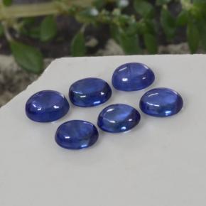 2,27 ct natürliche blauer Saphir-Edelsteine, Oval Schliff, Transparent