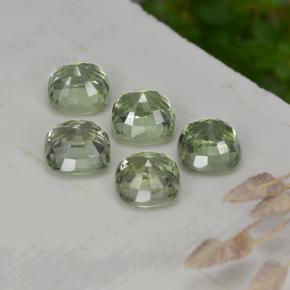 2,61 ct natürliche grüner Saphir-Edelsteine, Kissenschliff, VVS-VS