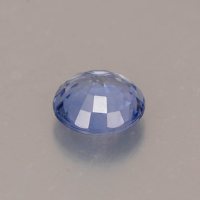 0,83 ctw natürlicher blauer Saphir, Rundschliff, VS