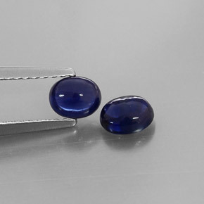  ct natürliche blauer Saphir-Edelsteine, Transparent, Transparent / Lichtdurchlässig