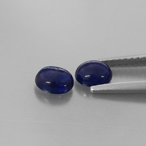  ct natürliche blauer Saphir-Edelsteine, Transparent, Transparent / Lichtdurchlässig