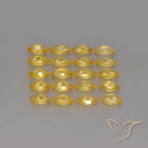 2,26 ct natürliche gelber Saphir-Edelsteine, Marquise, VVS-VS