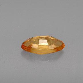 0,79 ctw natürlicher gelber Saphir, Marquise, VVS-VS