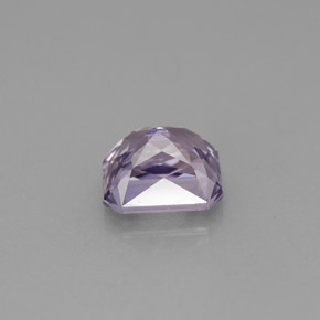 1,86 ctw natürlicher violetter Saphir, Smaragdschliff, VVS