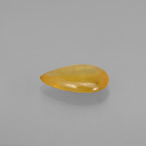 0,92 ctw natürlicher Gold Saphir, Transparent, Transparent / Lichtdurchlässig