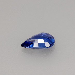 0,72 ctw natürlicher blauer Saphir, Birnenform, VVS-VS