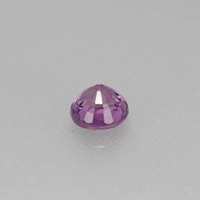 0,44 ctw natürlicher violetter Saphir, Rundschliff, VS