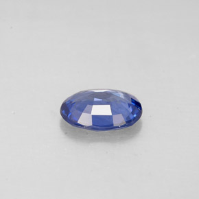 0,73 ctw natürlicher blauer Saphir, Oval Schliff, VS