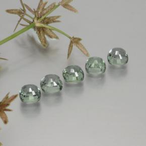  ct natürliche grüner Saphir-Edelsteine, Kissenschliff, VVS