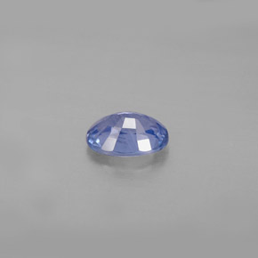 0,98 ctw natürlicher blauer Saphir, Oval Schliff, VS