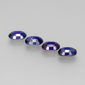  ct natürliche mehrfarbiger Saphir-Edelsteine, Oval Schliff, VVS-VS