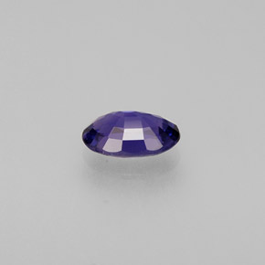 0,54 ctw natürlicher violetter Saphir, Oval Schliff, VVS-VS