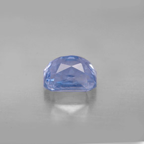 2,38 ctw natürlicher blauer Saphir, Smaragdschliff, VS