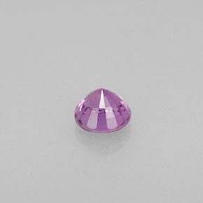 0,58 ctw natürlicher violetter Saphir, Rundschliff, VS