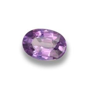 0,52 ctw natürlicher violetter Saphir, Oval Schliff, VVS-VS