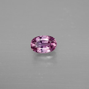 0,71 ctw natürlicher violetter Saphir, Oval Schliff, VVS-VS
