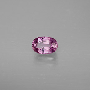 0,71 ctw natürlicher violetter Saphir, Oval Schliff, VVS-VS