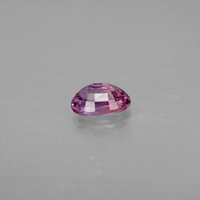 0,71 ctw natürlicher violetter Saphir, Oval Schliff, VVS-VS