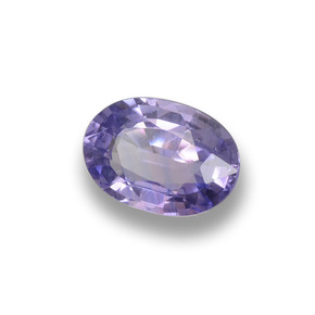 0,55 ctw natürlicher violetter Saphir, Oval Schliff, VS