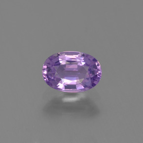 0,66 ctw natürlicher violetter Saphir, Oval Schliff, VVS-VS